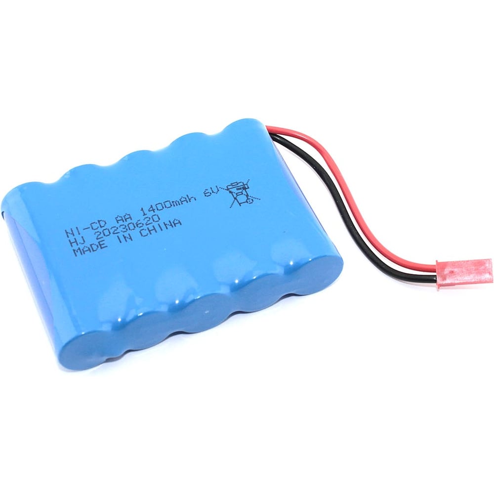 Изображение товара Аккумулятор Ni-Cd 6V 1400mAh AA Flatpck с разъемом JST