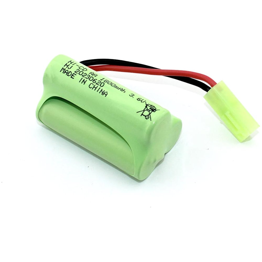 Изображение товара Аккумулятор Ni-Cd 3.6V 1800 мАч AA Row с разъемом Tamiya
