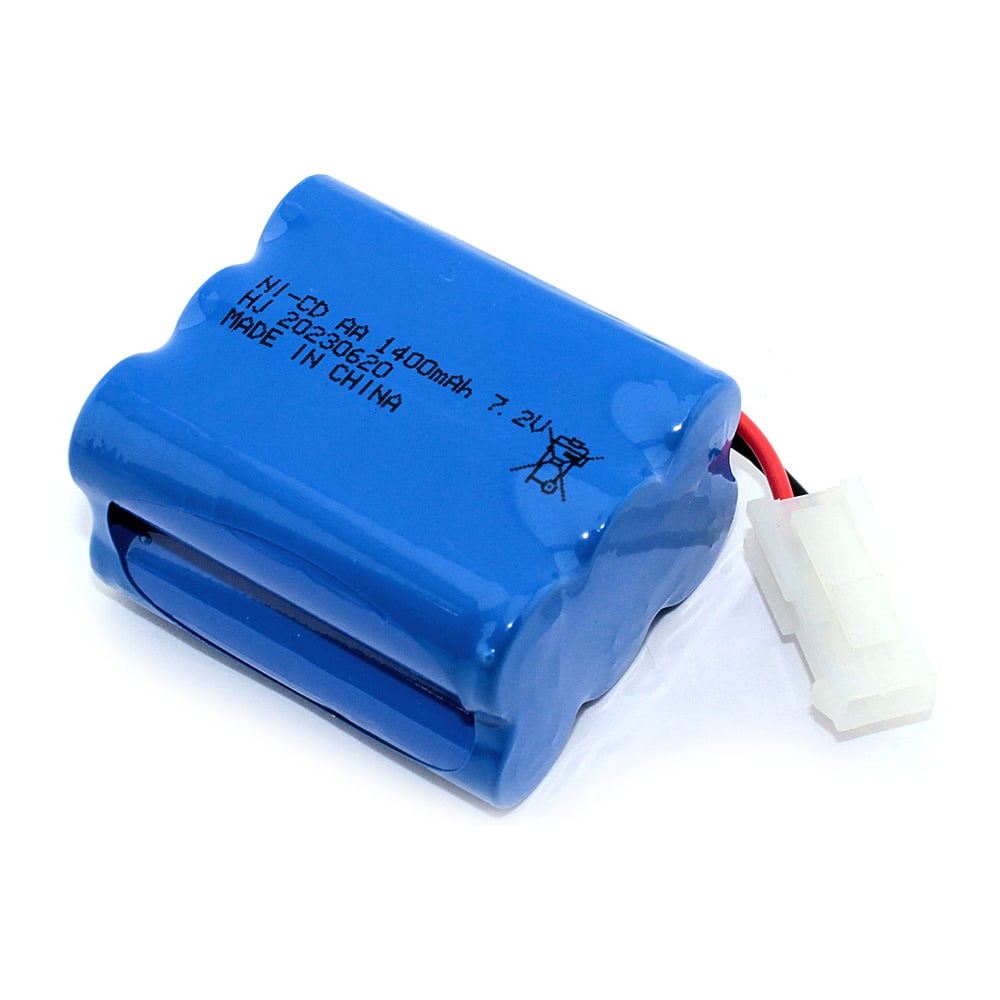 Изображение товара Аккумулятор AMPERIN Ni-Cd 7.2V 1400 mAh AA Row разъем 5559 096908