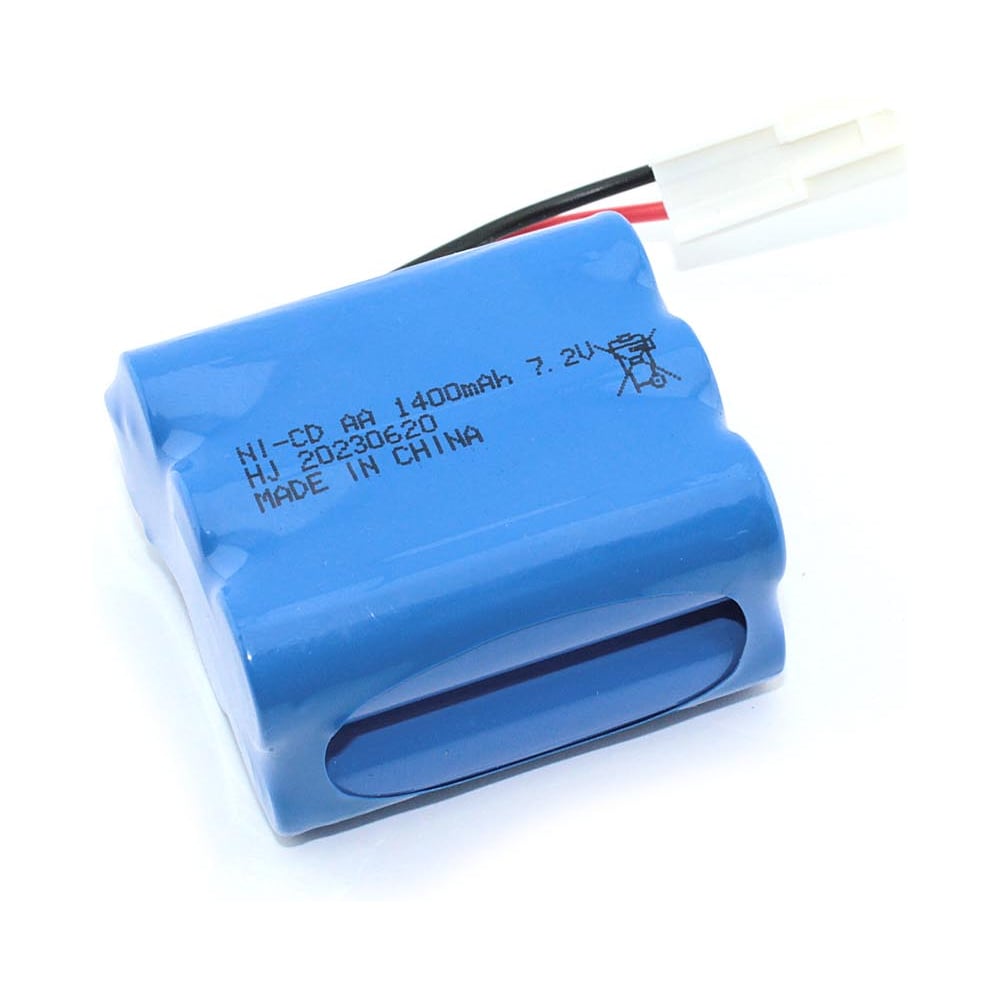 Изображение товара Аккумулятор AMPERIN Ni-Cd 7.2V 1400 mAh AA Row разъем EL-2P 096909