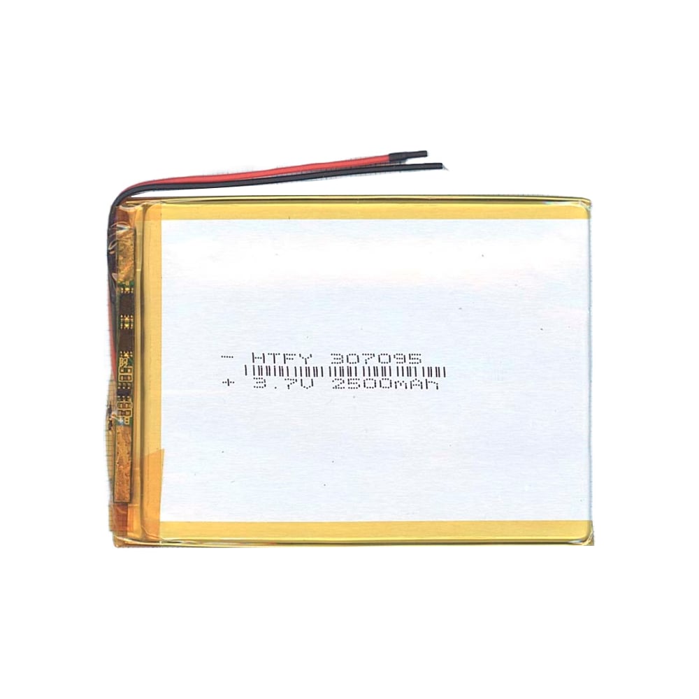 Изображение товара Аккумулятор AMPERIN Li-Pol 3*70*95мм 2pin 2500mAh 3.7V
