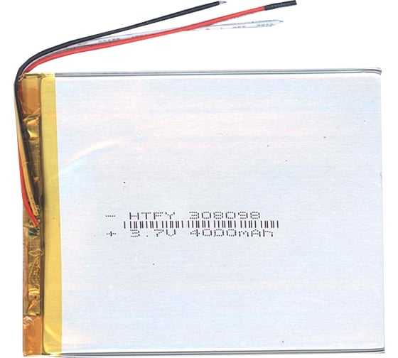 Изображение товара Аккумулятор AMPERIN Li-Pol батарея 3*80*98мм 3pin 3.7V/4000mAh 017357