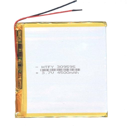 Изображение товара Аккумулятор AMPERIN Li-Pol батарея 3*95*95мм 2pin 3.7V/4500mAh 017365