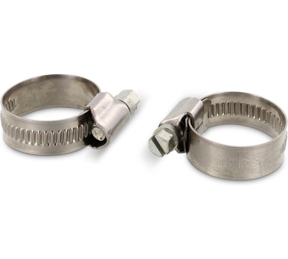 Изображение товара Хомут винтовой EDELFIX DIN 3017 60-80/9 А2, нержавеющий 4 шт. 301726080/9 4