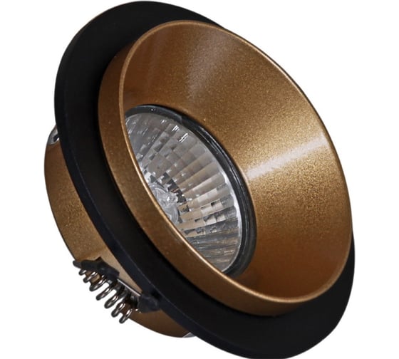 Изображение товара Встраиваемый светильник Reluce 51611-9.0-001MN MR16 BK+GD