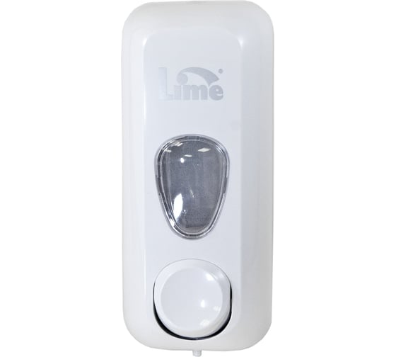 Изображение товара Диспенсер для жидкого мыла LIME 0.6 л, заливной, белый 971000