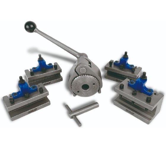 Изображение товара Набор быстросменных держателей инструмента METALMASTER 300-500 мм на 40 позиций (5 шт.) 23466