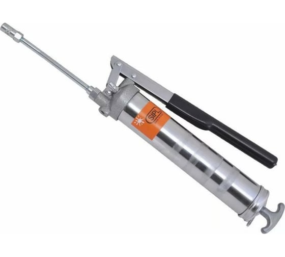 Изображение товара Шприц для смазки для тяжелых условий с фиксированным носиком и насадкой SIPL хромированный S-1022