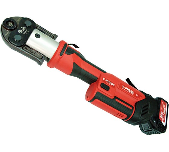 Изображение товара Набор аккумуляторного гидравлического пресс-инструмента VOLL V-PRESS в кейсе 8.00004