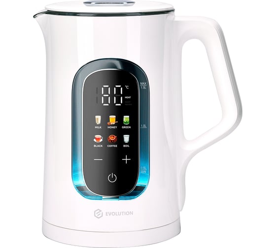 Изображение товара Электрический чайник EVOLUTION с терморегулятором KG15153 LCD