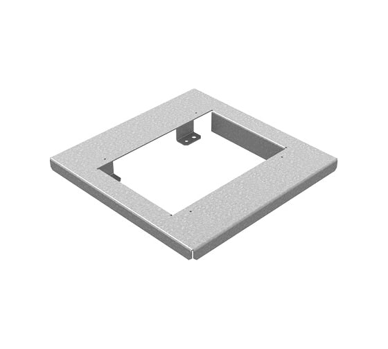 Изображение товара Суппорт OSTEC ПНК-Легранд, окно 182x265мм, толщина 2,0 мм, Сендзимир цинк СЛ-182х265-2,0-СЦ