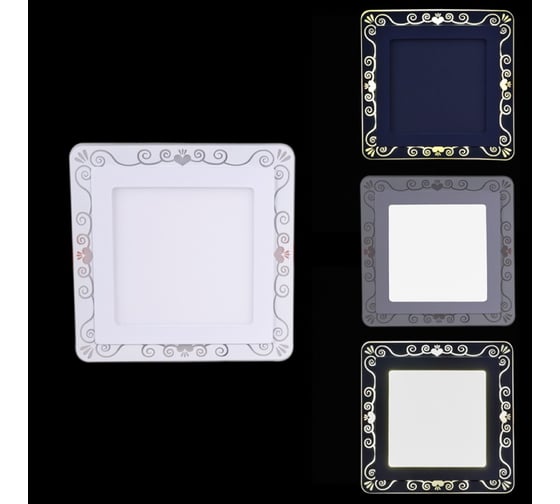 Изображение товара Встраиваемый светодиодный светильник Reluce 65006-9.0-001RD LED6+3W WT