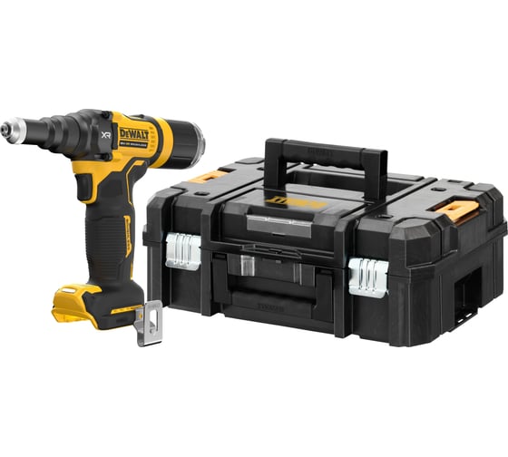 Изображение товара Аккумуляторный заклепочный пистолет Dewalt DCF403NT, 18 В, в кейсе TSTAK DCF403NT-XJ