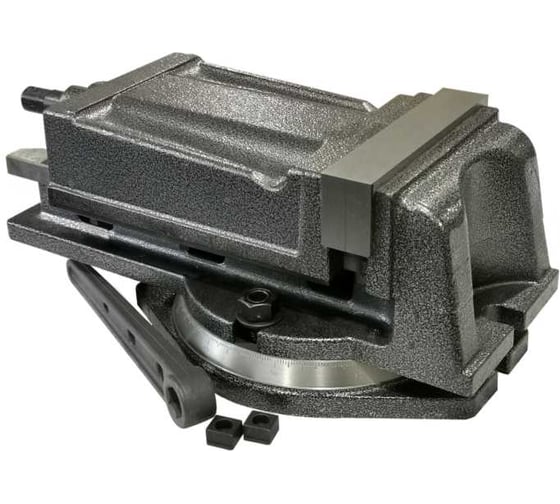 Изображение товара Тиски станочные TORNERI с закрытым винтом, поворотные, L губок 320 мм, серия QH320 Т025890