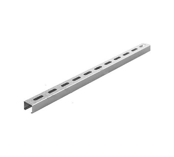 Изображение товара Профиль перфорированный OSTEC 30x20x2000 мм, толщ. 1,0 мм, сендзимир цинк ППС1-30х20х2000-1,0-СЦ