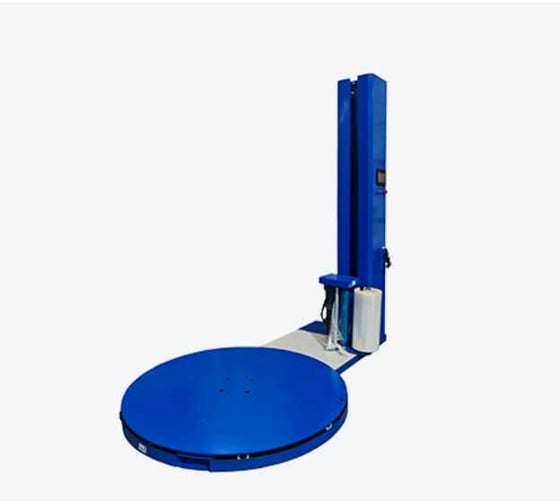 Изображение товара Паллетоупаковщик ВОЛГА ПОЛИМЕР моторизированная каретка, престрейч до 250, колонна 2400 ВТ1500FС/2400