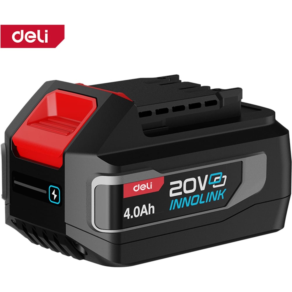 Изображение товара Аккумулятор DELI Li-ion 20В 4Ач Innolink DE-DC20A4 профессиональный