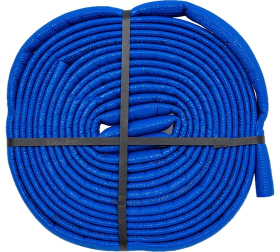 Изображение товара Теплоизоляция для труб K-FLEX PE COMPACT в синей оболочке 18/6 бухта 10м R060182103PECB