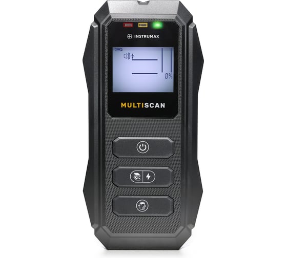 Изображение товара Детектор скрытой проводки INSTRUMAX металла, дерева Multiscan IM0168