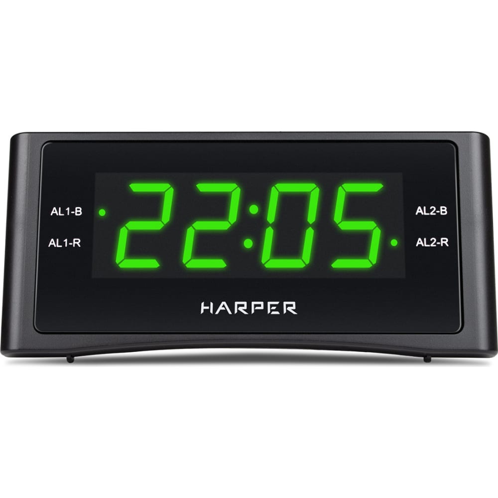 Радиобудильник Harper радиобудильник hyundai h rcl246 черный lcd подсв красная часы цифровые fm