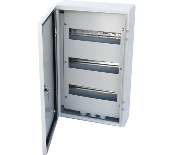 Изображение товара Герметичный распределительный (на 36 модулей) щит ООО ЭЛМА (306*500*120) IP66 ОЩРНг-36 ЭЛМА 19-003БК