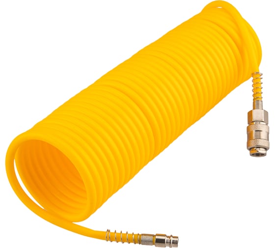 Изображение товара Шланг спиральный для компрессора, с быстросъемным соединением Kranz 10м KR-16-1172