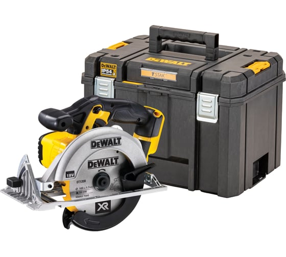 Изображение товара Аккумуляторная дисковая пила Dewalt DCS391NT, 18 В, 165 мм, 5150 об/мин, без АКБ и ЗУ, в кейсе TSTAK DCS391NT-XJ