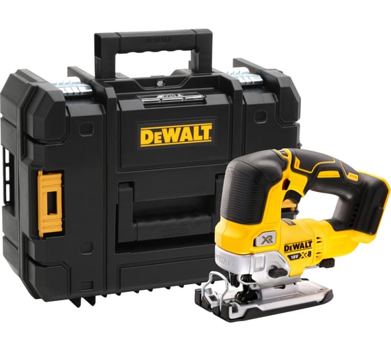 Изображение товара Аккумуляторный лобзик Dewalt DCS334NT, 18 В, 3200 ход/мин, 26 мм, без АКБ и ЗУ, в кейсе TSTAK DCS334NT-XJ
