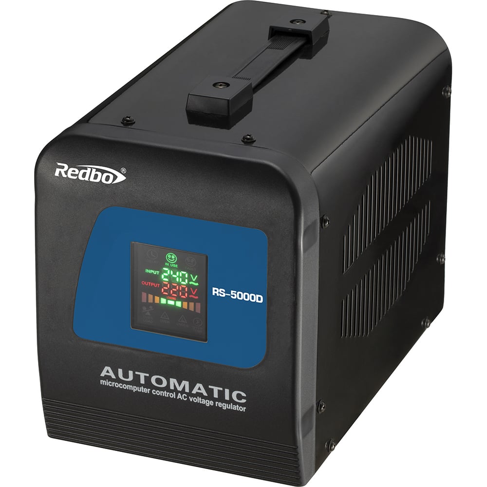 Изображение товара Автоматический стабилизатор напряжения однофазный Redbo RS-500D 39872
