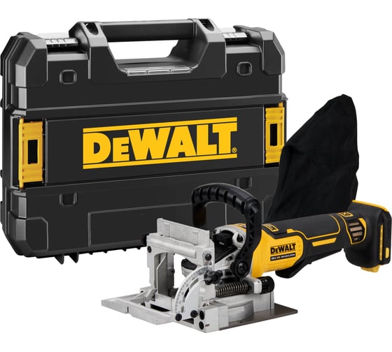 Изображение товара Аккумуляторный ламельный фрезер Dewalt DCW682NT, 18 В, 8000 об/мин, без АКБ и ЗУ, в кейсе TSTAK DCW682NT-XJ