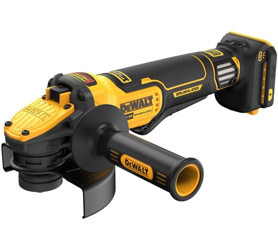 Изображение товара Угловая шлифмашина Dewalt DCG416VSN, 18 В, 125 мм, 9000 об/мин, без АКБ и ЗУ DCG416VSN-XJ