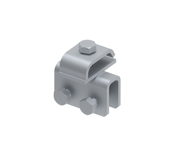 Изображение товара Держатель фальцевый на кровлю OSTEC гор. цинк МД-049-ГЦ