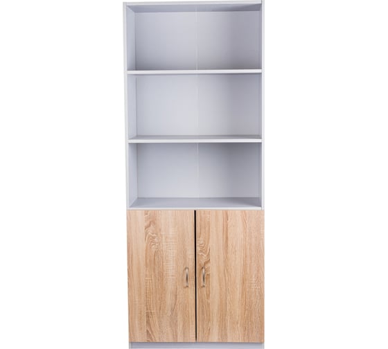 Изображение товара Полузакрытый шкаф Комфорт-Питер Бюджет 402651, 402879, 096 дуб сонома/серый 2552.030.091