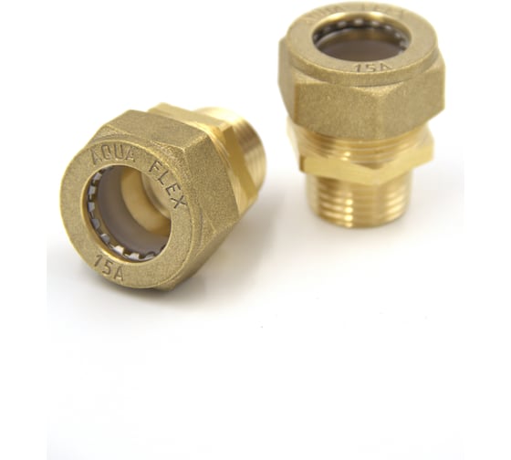 Изображение товара Муфта AQUAFLEX труба-НР (папа) SM 15 1/2