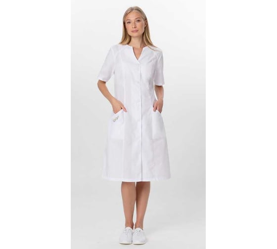 Изображение товара Халат ГК Спецобъединение ЮНОНА, белый (128-132, 158-164) Хал 718/128/158