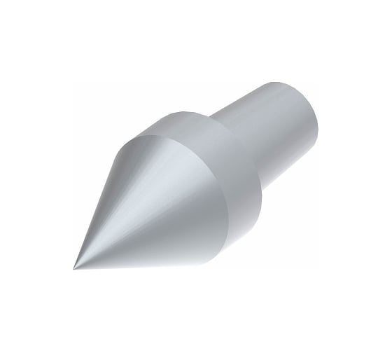 Изображение товара Наконечник стержня заземления OSTEC с цапфой D16, гор. цинк МЗ-165-ГЦ