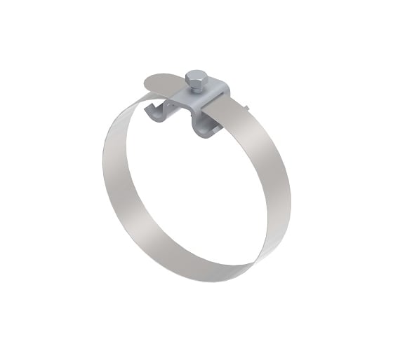 Изображение товара Обойма для круглого проводника на водосток OSTEC L-100, нерж. AISI 304 МА-150-Н304