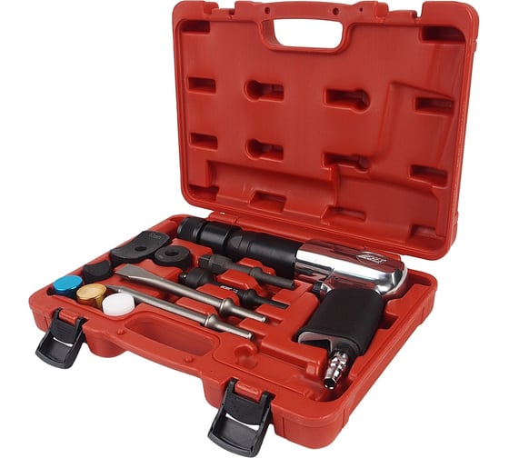 Изображение товара Пневмомолоток JTC с набором зубил, 12 предметов 7748