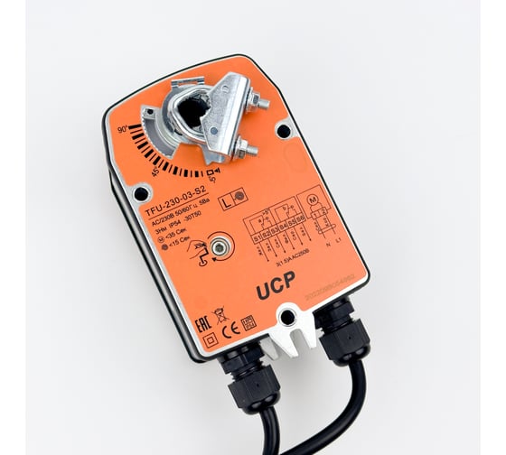 Изображение товара Электропривод KRAFTAIR UCP с возвратной пружиной TFU-230-03