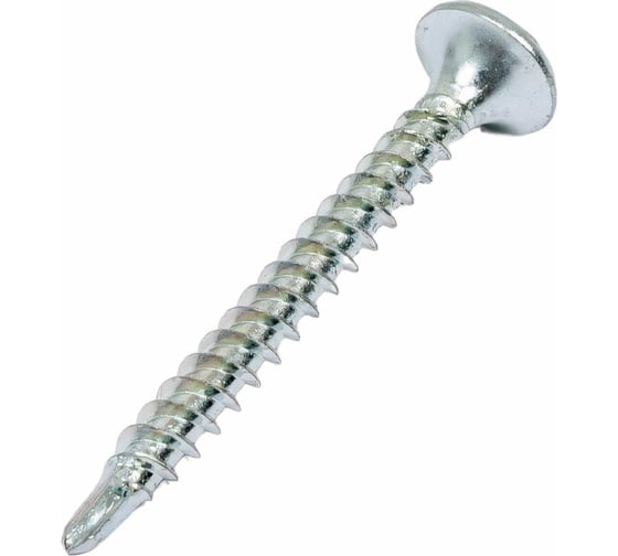 Изображение товара Саморез КРЕП-КОМП потайн. сверло цинк 3,5х35, 80 шт. спц35мф