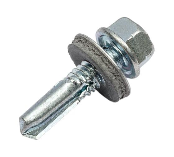 Изображение товара Кровельный саморез с увеличенным сверлом КРЕП-КОМП Kn 6,3х25, 25 шт. скд6325мф