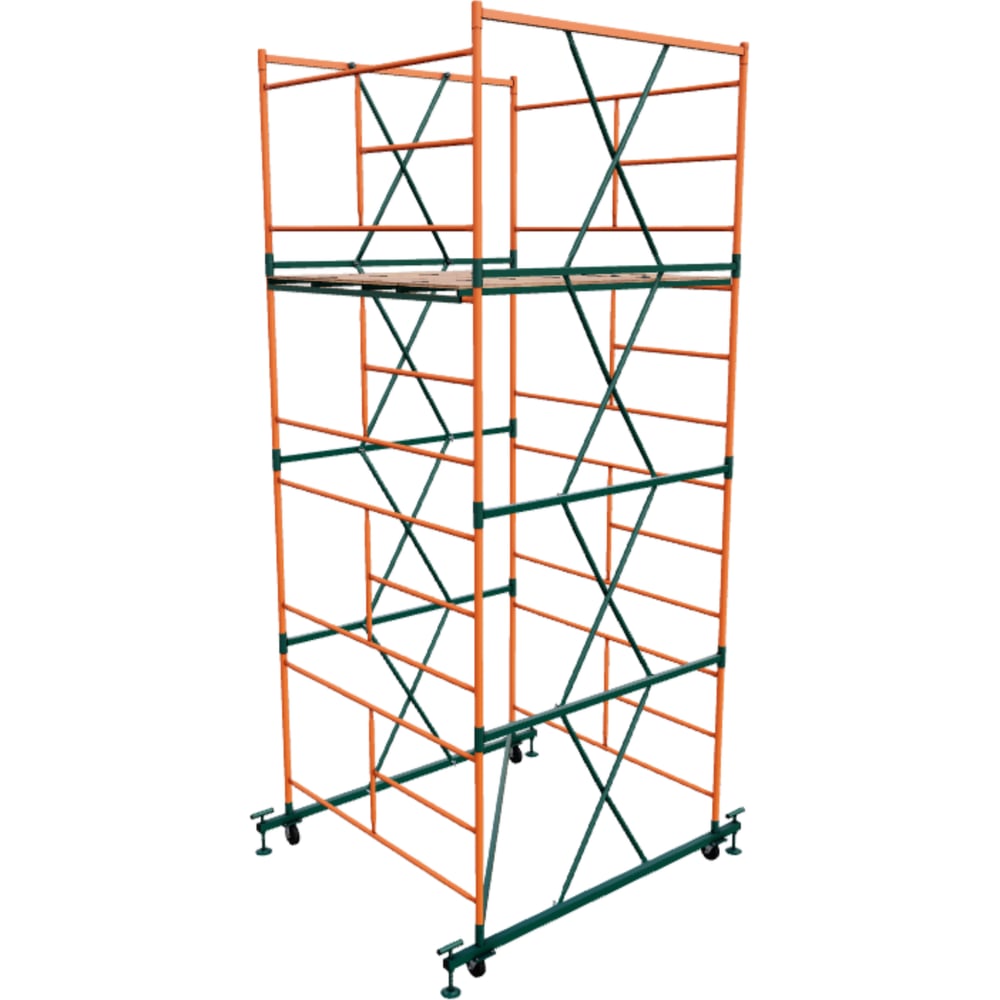 Изображение товара Вышка-тура ООО 'РИЗ' VS2052 высота 5.2 м, площадка 2.0х2.0 м