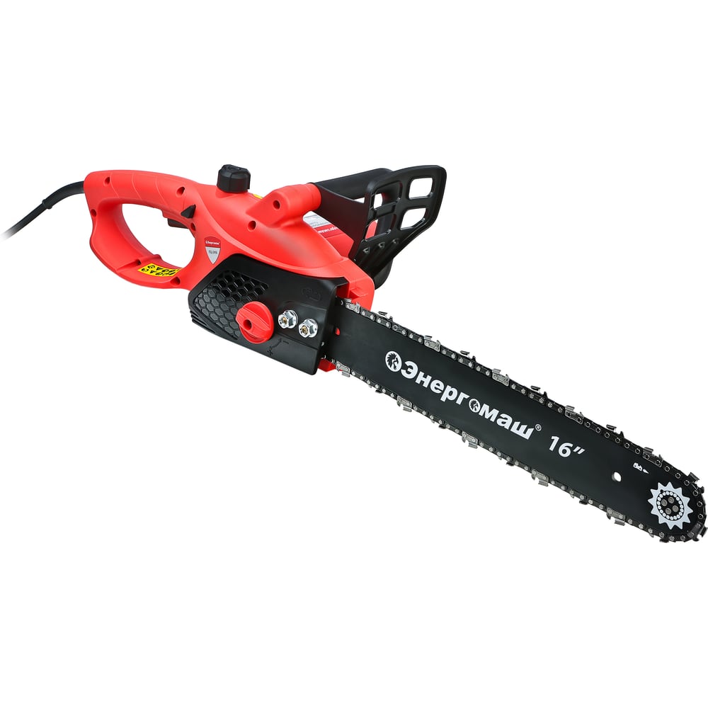 Изображение товара Цепная пила электрическая Энергомаш ПЦ-2416 с мощностью 2400 Вт