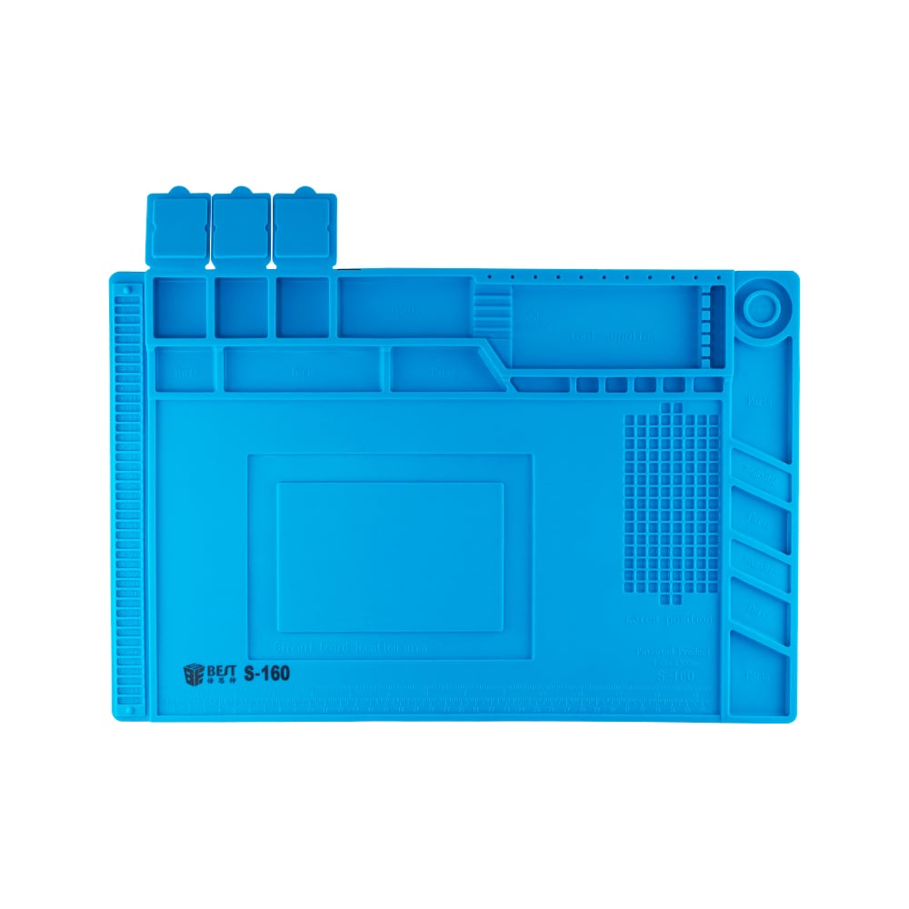 Изображение товара Резиновый коврик AMPERIN 452x292 для работы с телефонами и мелкими деталями