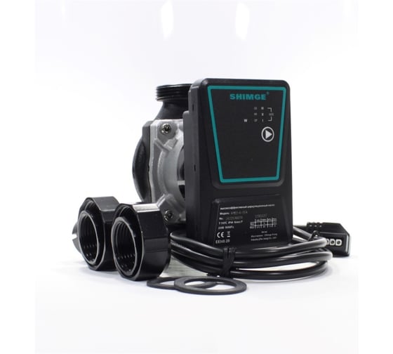 Изображение товара Насос циркуляционный SHIMGE APM-A 25-6-130 (1x220В; 45Вт), с гайками, L130 10111400057