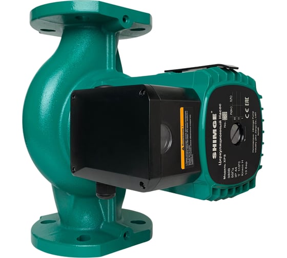 Изображение товара Насос циркуляционный SHIMGE XPS-F 65-9-340 (3x380В; 1,00кВт) 10110100405