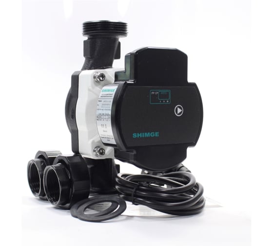 Изображение товара Насос циркуляционный SHIMGE APE 25-4-180 (1x220В; 25Вт), с гайками, L180 10111700019