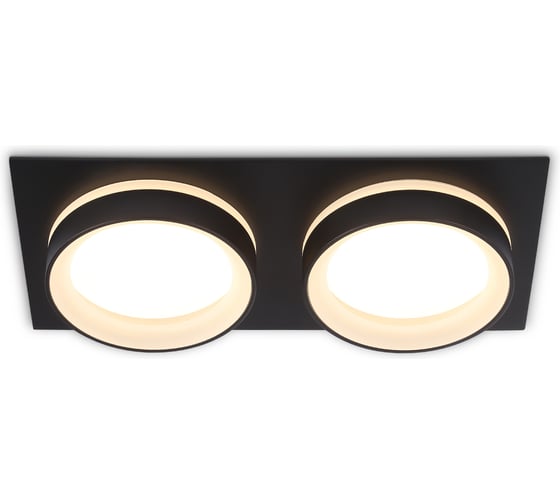 Изображение товара Светильник встраиваемый AMBRELLA LIGHT 2 BK черный IP44 GX53/2 max 15W 210*105*45 TN6712