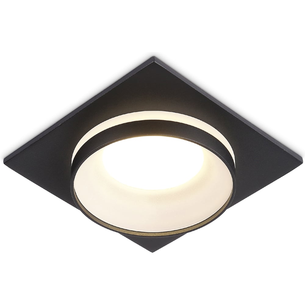 Изображение товара Встраиваемый светильник AMBRELLA LIGHT BK черный GU5.3 92x92x36