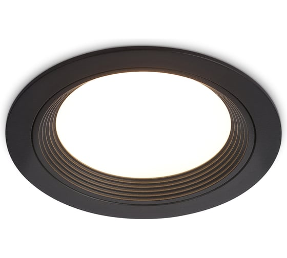 Изображение товара Светильник встраиваемый AMBRELLA LIGHT BK черный GX53 max 15W D110*23 TN51802